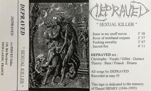 Depraved (FRA) : Sexual Killer